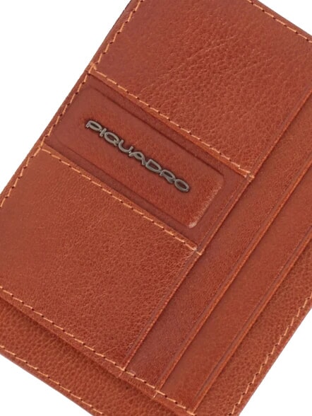 W143 Flat leather card holder LEATHER - Men&rsquo;s Wallets