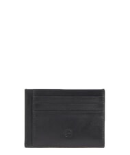 PIQUADRO W143 Flat leather card holder Black - Men&rsquo;s Wallets - 2