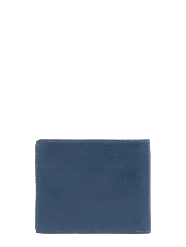 W143 Leather wallet blue - Men&rsquo;s Wallets