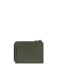 PIQUADRO W145 6-slot card holder GREEN - Men&rsquo;s Wallets - 2