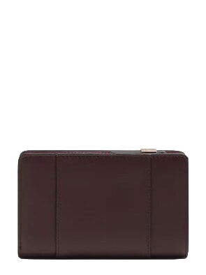 CIRCLE Medium Leather Wallet burgundy/pink - Women&rsquo;s Wallets