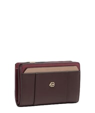 PIQUADRO CIRCLE Medium Leather Wallet burgundy/pink - Women&rsquo;s Wallets - 3