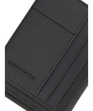 PIQUADRO W145 6-slot card holder Black - Men&rsquo;s Wallets - 3