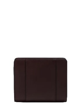 CIRCLE Compact leather wallet burgundy/pink - Women&rsquo;s Wallets