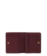 PIQUADRO CIRCLE Compact leather wallet burgundy/pink - Women&rsquo;s Wallets - 4