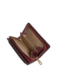 PIQUADRO CIRCLE Compact leather wallet burgundy/pink - Women&rsquo;s Wallets - 5