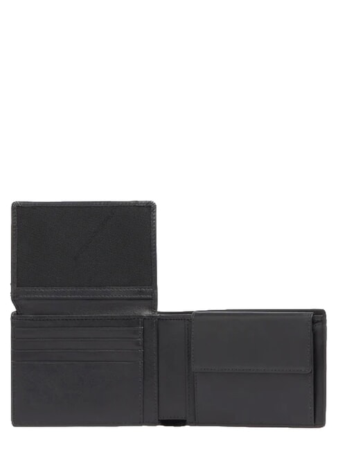 W143 Leather wallet with 7 compartments Black - Men&rsquo;s Wallets