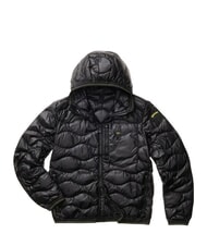 BLAUER WAVE Short quilted down jacket black - Men's down jackets - 4