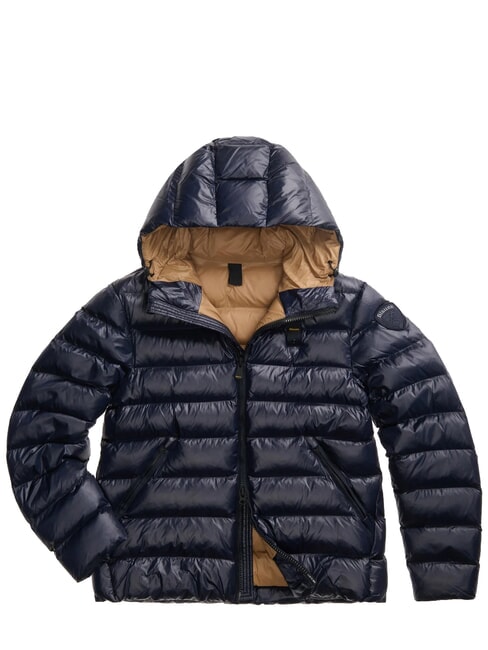 ADAMS Short jacket, wadding padding blue int tobacco - Men's down jackets