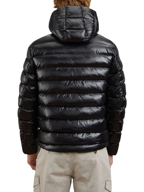 ADAMS Short jacket, wadding padding black beige interior 301 - Men's down jackets