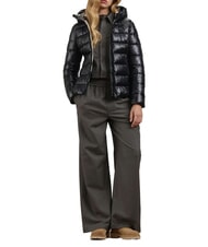 BLAUER CAROLL Thermal down jacket padded with wadding black beige interior 301 - Women's down jackets - 3