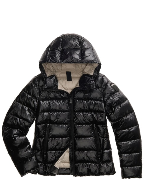 CAROLL Thermal down jacket padded with wadding black beige interior 301 - Women's down jackets