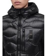 BLAUER WAVE Short quilted down jacket black - Men's down jackets - 5