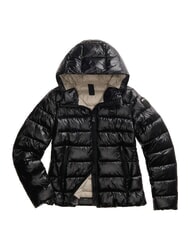 BLAUER CAROLL Thermal down jacket padded with wadding black beige interior 301 - Women's down jackets - 4