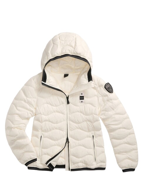 CAMELIA Short, feather-padded jacket optical white - Women's down jackets