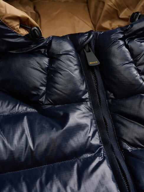 ADAMS Short jacket, wadding padding blue int tobacco - Men's down jackets
