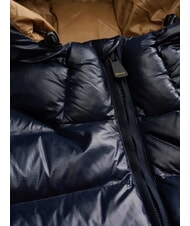 BLAUER ADAMS Short jacket, wadding padding blue int tobacco - Men's down jackets - 5