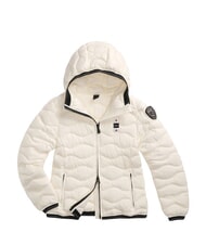 BLAUER CAMELIA Short, feather-padded jacket optical white - Women's down jackets - 4