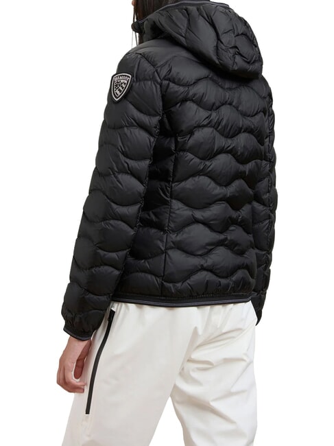 CAMELIA Short, feather-padded jacket black beige interior 301 - Women's down jackets