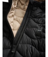 BLAUER CAMELIA Short, feather-padded jacket black beige interior 301 - Women's down jackets - 5