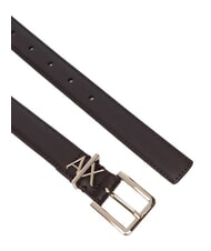 ARMANI EXCHANGE TONGUE Leather belt antagonist - Belts - 3