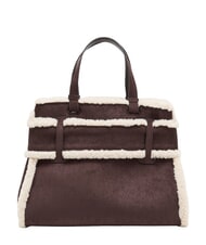 ARMANI EXCHANGE SUSY SOFT Shopping bag with shoulder strap antagonist/script - Women&rsquo;s Bags - 4