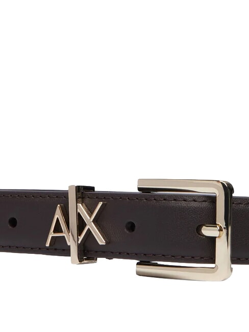 TONGUE Leather belt antagonist - Belts
