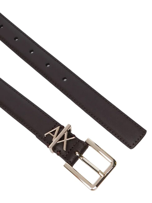 TONGUE Leather belt antagonist - Belts