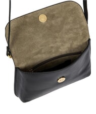 BRIC&rsquo;S VOLTERRA Mini shoulder bag, in leather Black - Women&rsquo;s Bags - 4