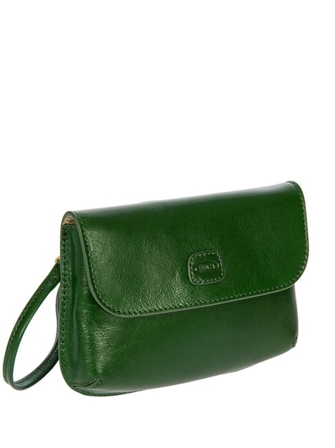 VOLTERRA Mini shoulder bag, in leather Pine - Women&rsquo;s Bags
