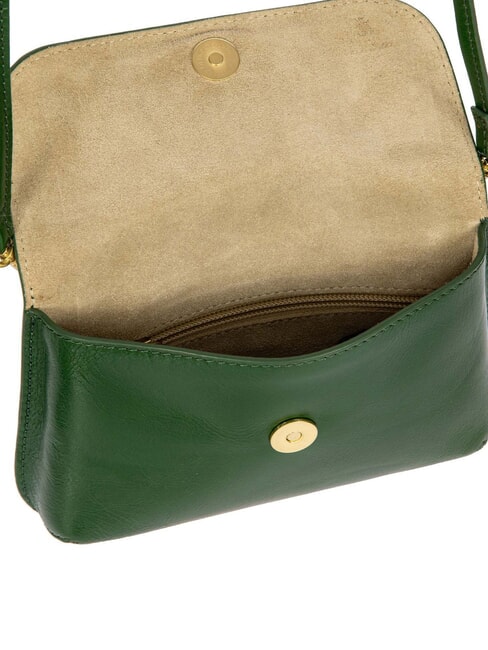 VOLTERRA Mini shoulder bag, in leather Pine - Women&rsquo;s Bags