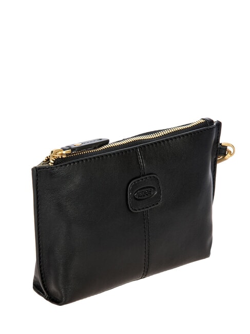 VOLTERRA Leather clutch bag Black - Women&rsquo;s Bags