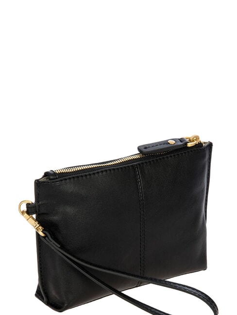 VOLTERRA Leather clutch bag Black - Women&rsquo;s Bags