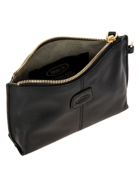 VOLTERRA Leather clutch bag Black - Women&rsquo;s Bags