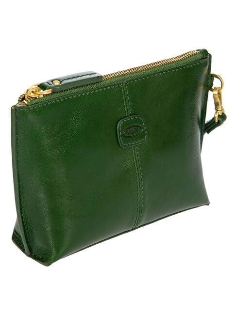 VOLTERRA Leather clutch bag Pine - Women&rsquo;s Bags