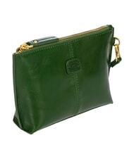 BRIC&rsquo;S VOLTERRA Leather clutch bag Pine - Women&rsquo;s Bags - 3