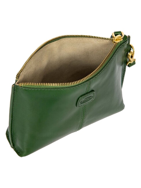 VOLTERRA Leather clutch bag Pine - Women&rsquo;s Bags