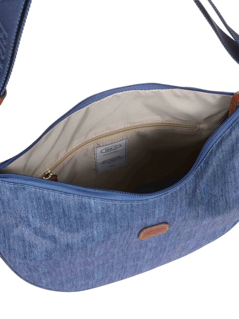 X-COLLECTION Small crescent bag jeans - Women&rsquo;s Bags