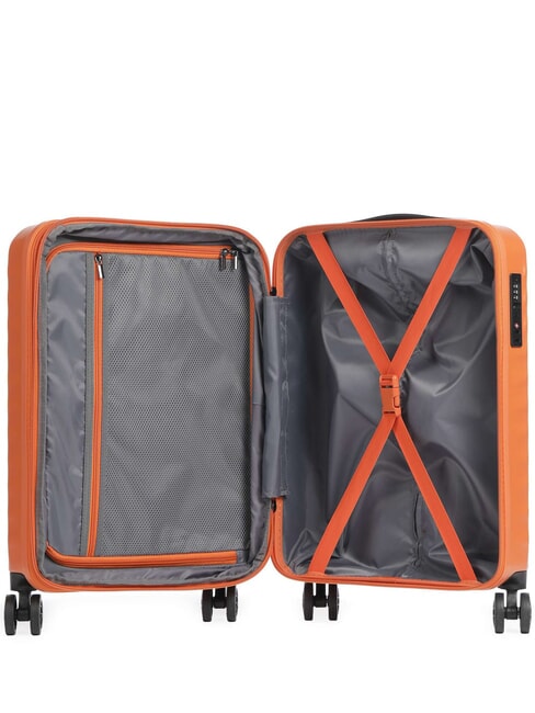 NAUSICAA Expandable Hand Luggage Trolley ORANGE - Hand luggage