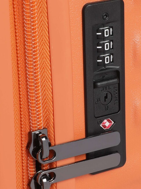 NAUSICAA Expandable Hand Luggage Trolley ORANGE - Hand luggage