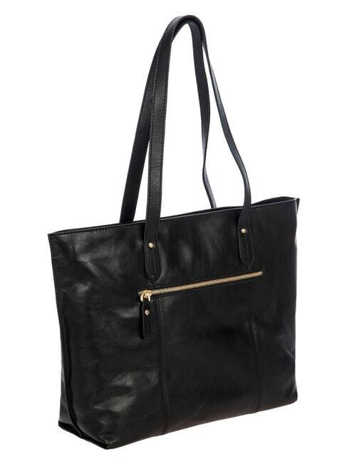 VOLTERRA Leather Shopping Bag Black - Women&rsquo;s Bags