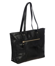 BRIC&rsquo;S VOLTERRA Leather Shopping Bag Black - Women&rsquo;s Bags - 3