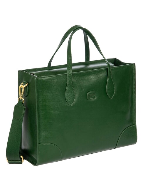 VOLTERRA Leather laptop bag Pine - Women&rsquo;s Bags
