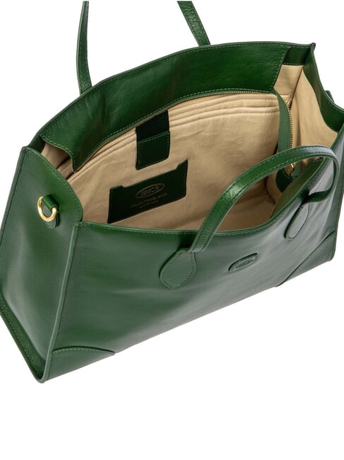 VOLTERRA Leather laptop bag Pine - Women&rsquo;s Bags
