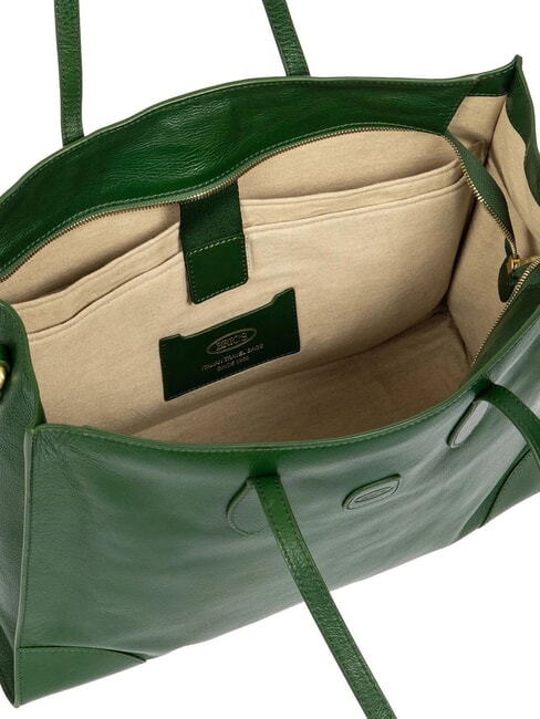 VOLTERRA Leather PC Shopper Pine - Women&rsquo;s Bags