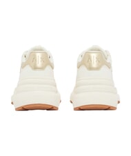 ARMANI EXCHANGE NIKY Sneakers off white + pale gold - Women&rsquo;s shoes - 4