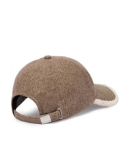 CALVIN KLEIN FELT SHERPA Visor hat demitasse heather - Hats - 2