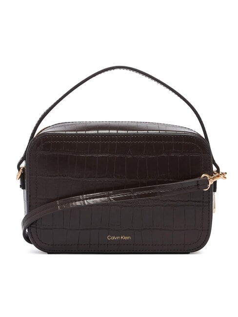 CK CROC Mini handbag with shoulder strap delicious/antique silver - Women&rsquo;s Bags