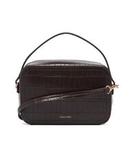 CALVIN KLEIN CK CROC Mini handbag with shoulder strap delicious/antique silver - Women&rsquo;s Bags - 3
