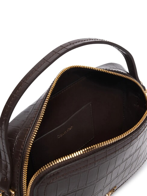 CK CROC Mini handbag with shoulder strap delicious/antique silver - Women&rsquo;s Bags